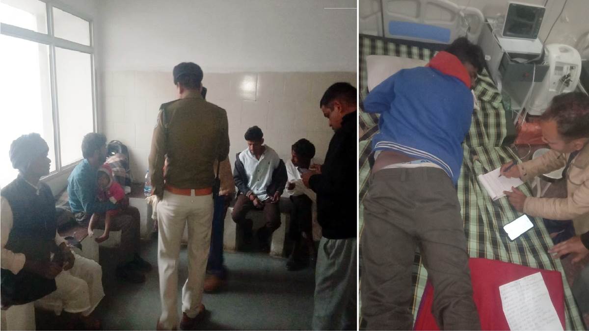 umaria, Many injured , truck-bolero collision