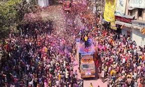 indore,Historical dance , Rang Panchami 