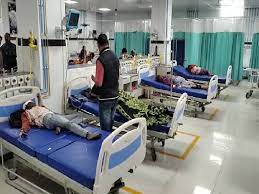 raisen,Bus collided ,Karila Dham, two died