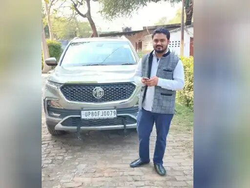 प्लेटफार्म पर कार ड्राइव करने का वीडियो वायरल 