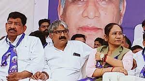 gwalior, BSP MLA Rambai , Scindia