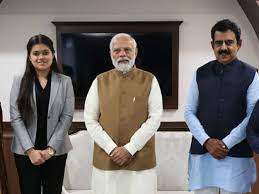 indore, promising daughter, Tanishka Sujit ,Prime Minister Modi