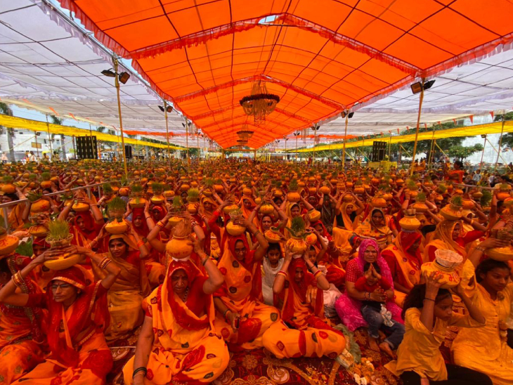 शक्ति पीठ कनाड़िया का स्वर्ण जयंती महोत्सव 