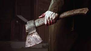 gwalior, son killed ,father , ax