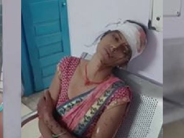 पति-पत्नी ने किया एक-दूसरे पर जानलेवा हमला 