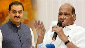 mumbai, Meeting ,industrialist Gautam Adani, Sharad Pawar 