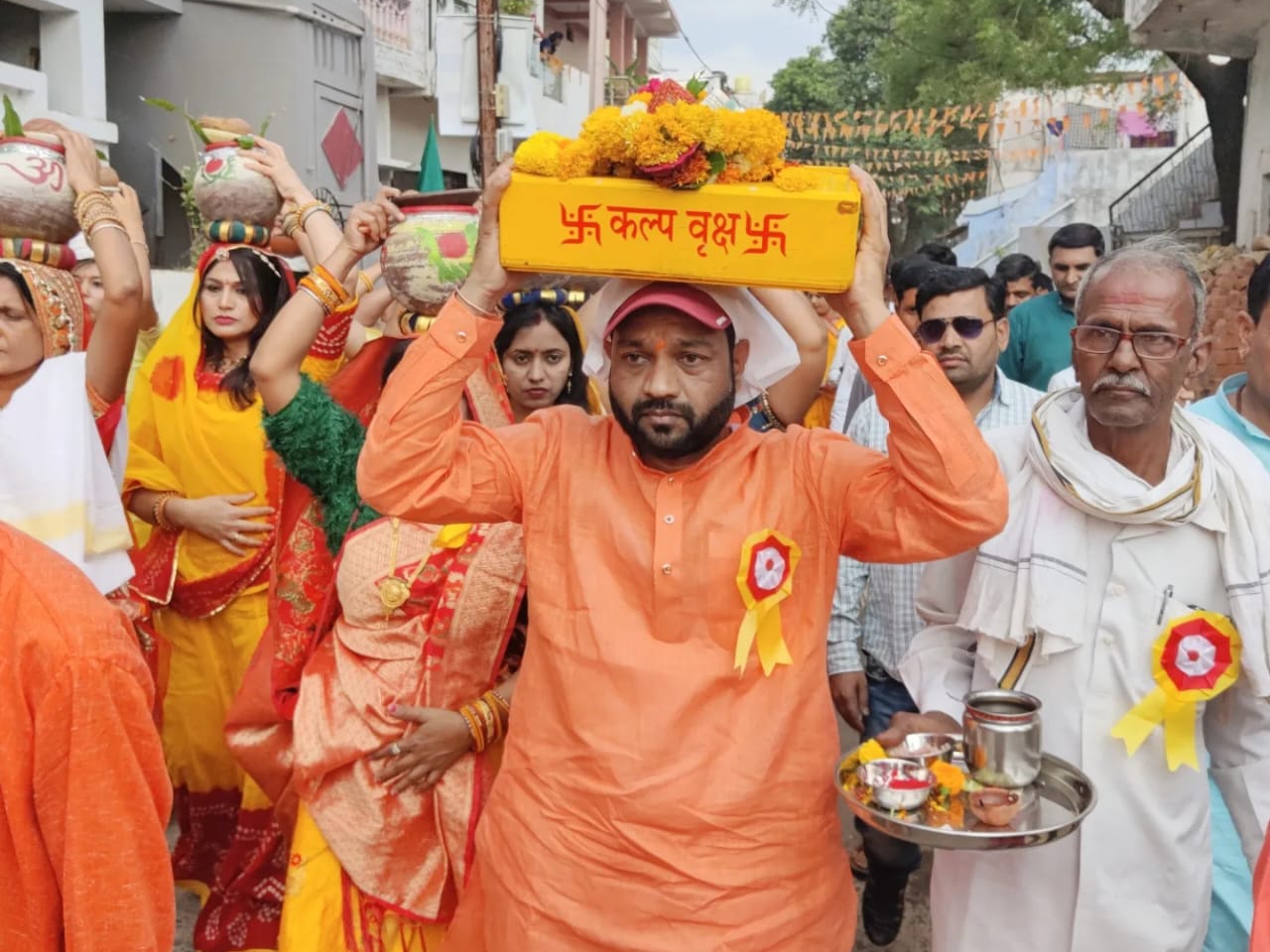 श्रीमद भागवत महोत्सव का शुभारंभ 