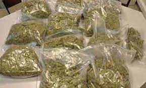 दो युवकों के कब्जे से पांच किलो गांजा जब्त