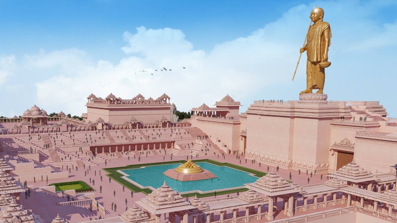 ओंकार पर्वत पर अध्यात्म लोक 