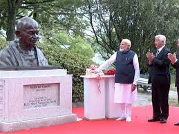 tokyo,PM Modi , Mahatma Gandhi ,Hiroshima