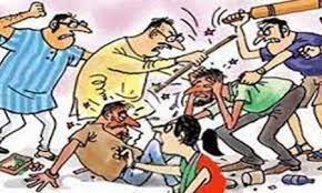 बदमाश मारपीट कर मौके से फरार हो गए 