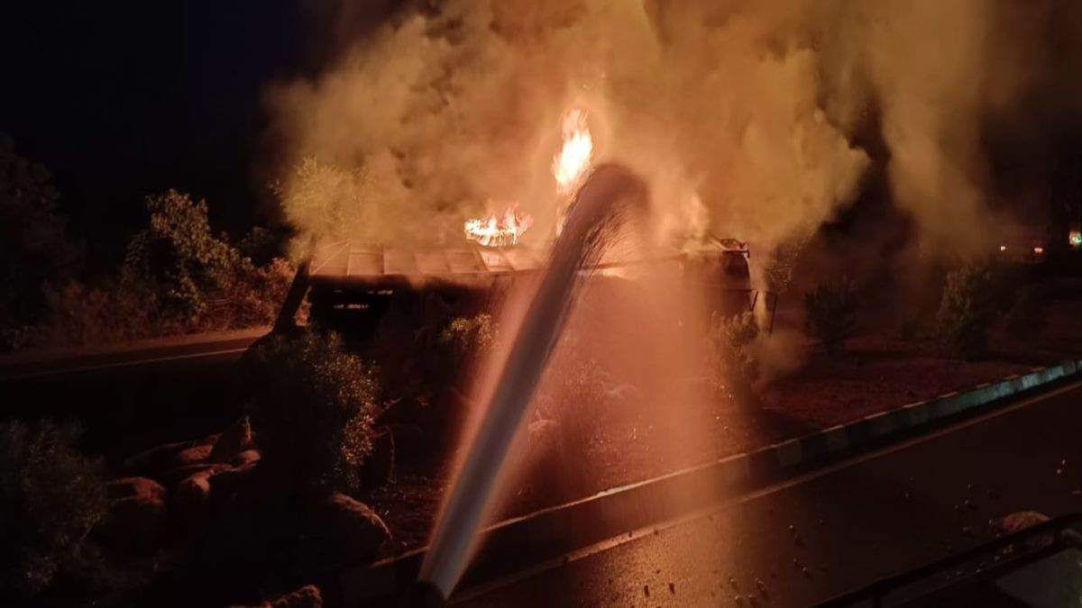 sagar,Potato truck,Malathon toll plaza