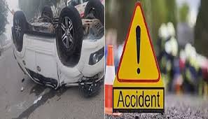 rajgarh, One killed ,car overturn