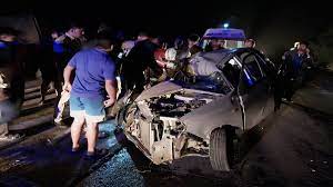 anuppur, Car driver died ,highway collision