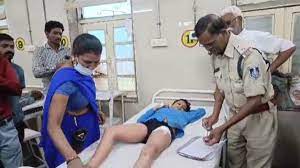 shajapur, Seventh class student , school premises