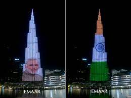 dubai, Burj Khalifa, PM Modi