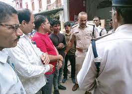 rajgarh, Miscreants looted , bank