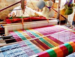 bhopal, Display of handloom products ,Madhya Pradesh