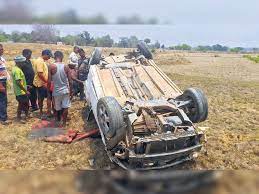 morena, High speed car ,two teachers died