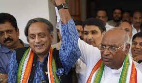 खड़गे ने अपने खिलाफ चुनाव लड़ने वाले शशि थरूर को भी वर्किंग कमेटी में शामिल किया है