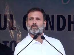    राहुल गांधी ने कारगिल में एक रैली को संबोधित किया