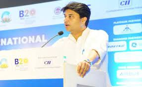 gwalior, Union Minister Scindia, B-20 International Aerospace Conference