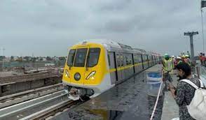 indore, Metro ran ,coach and track 