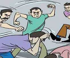 rajgarh, Fight , two parties ,old dispute