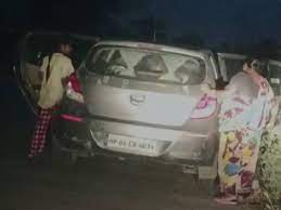 shivpuri, Masked bikers ,property dealer