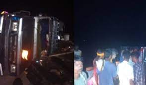 alirajpur, Speeding pickup ,two killed