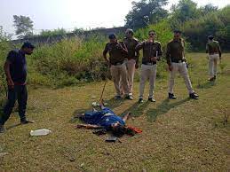 anuppur, Body found ,jail building