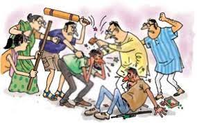 rajgarh, Fighting , two families 