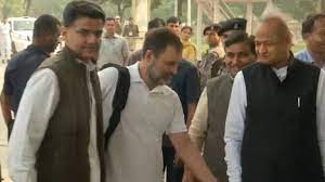 jaipur,  Gehlot-Pilot, Rahul 