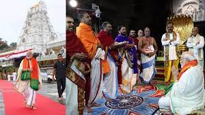 tirupati, Prime Minister Modi, Tirumala temple