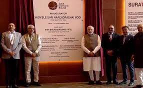 ahamdabad, Prime Minister inaugurates, diamond trading hub