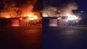 bhopal, Massive fire breaks,Jawahar Chowk 