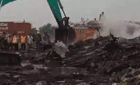 harda, Smoke rising, second day