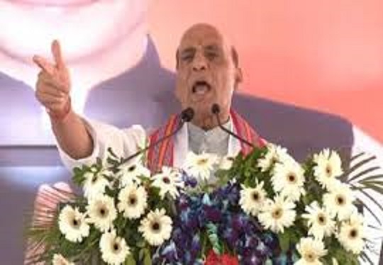 saharnapur, Opposition is worried,Rajnath Singh