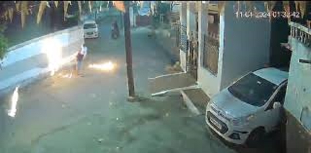 jabalpur, Petrol bomb,same place 