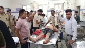 gwalior, Retired soldier ,shot three people