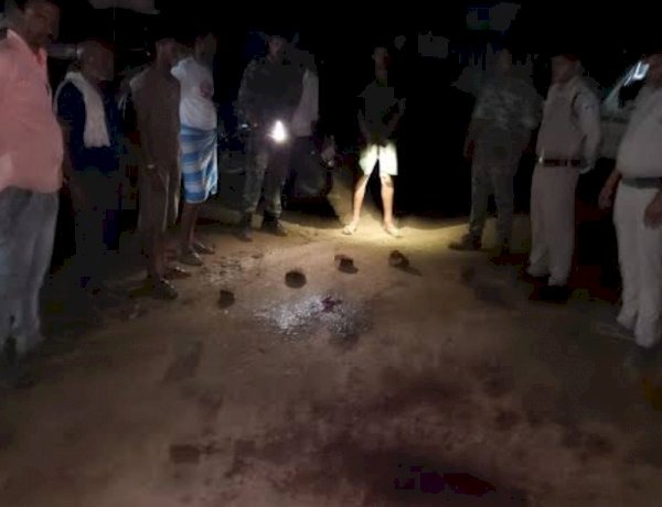 Datia, Firing during dispute , one woman died