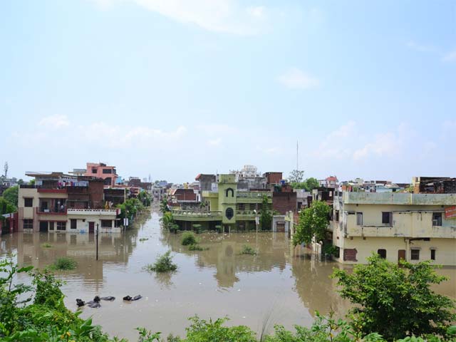 शहरों में बाढ़ 