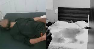 ujjain,  young man, cut the vein 