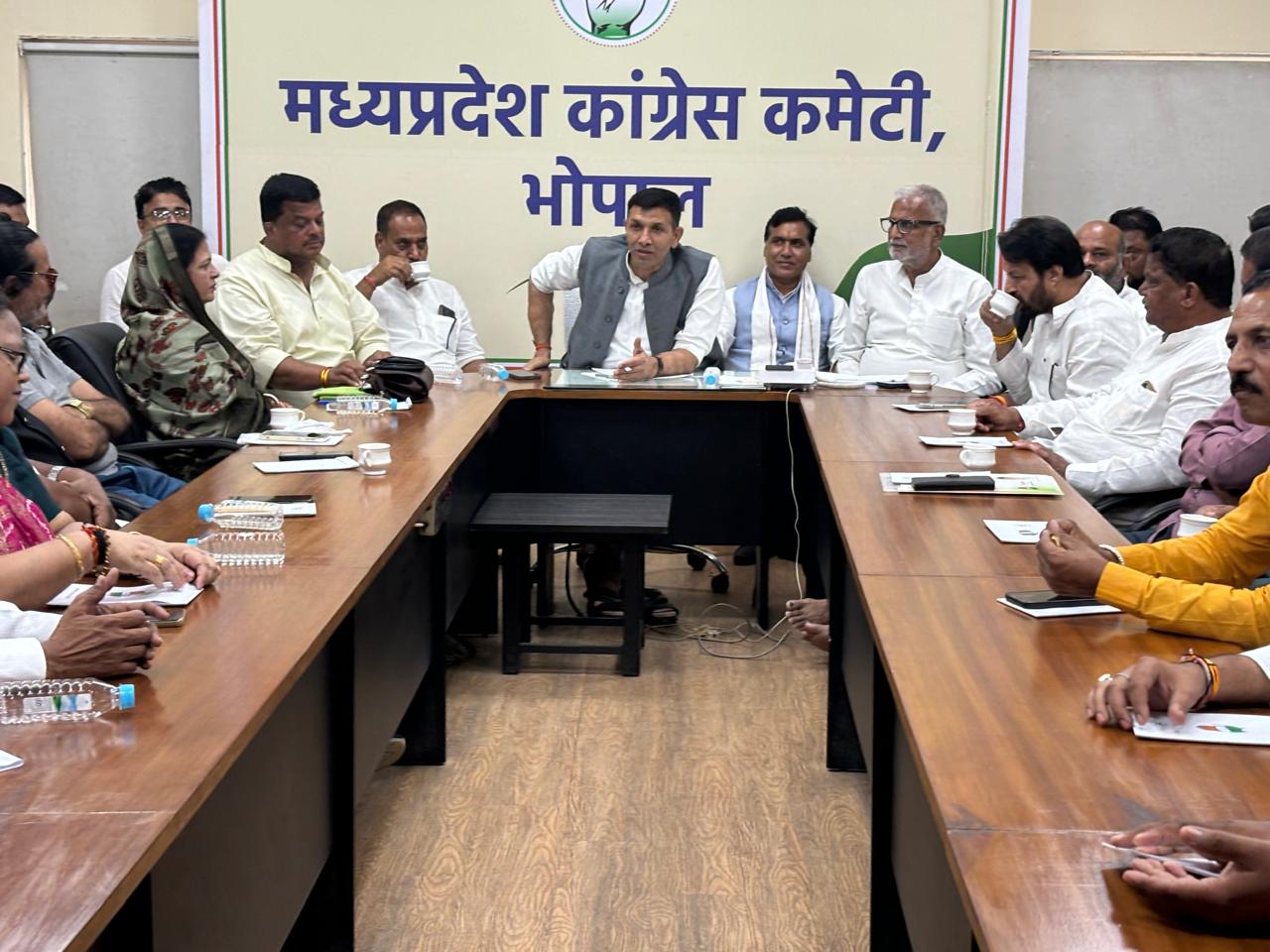 bhopal, Strengthening ,Jitu Patwari