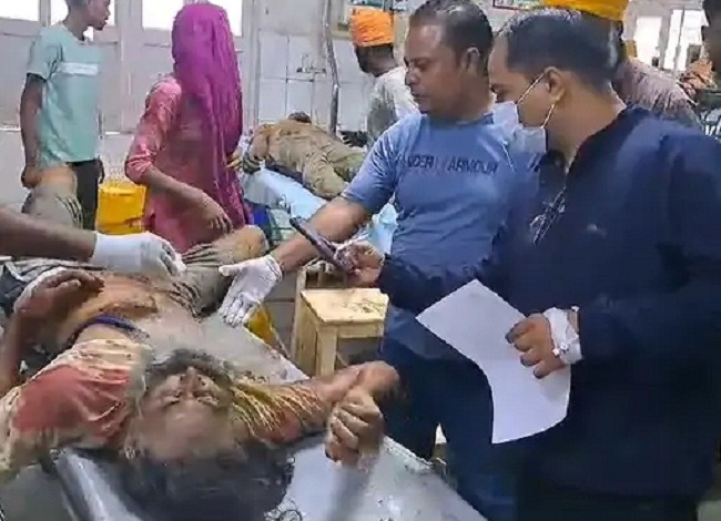 shivpuri, Bullets fired , one dead