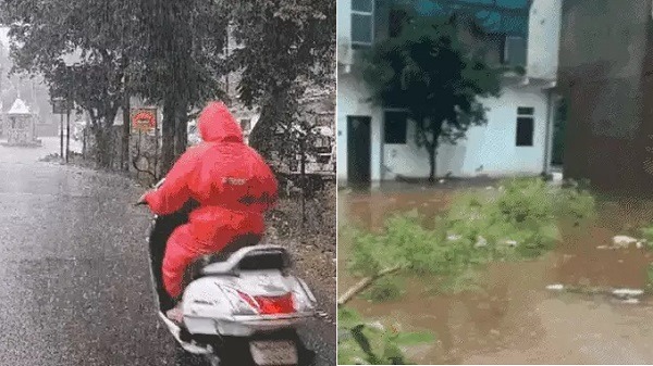bhopal, Drizzly rain ,many districts 