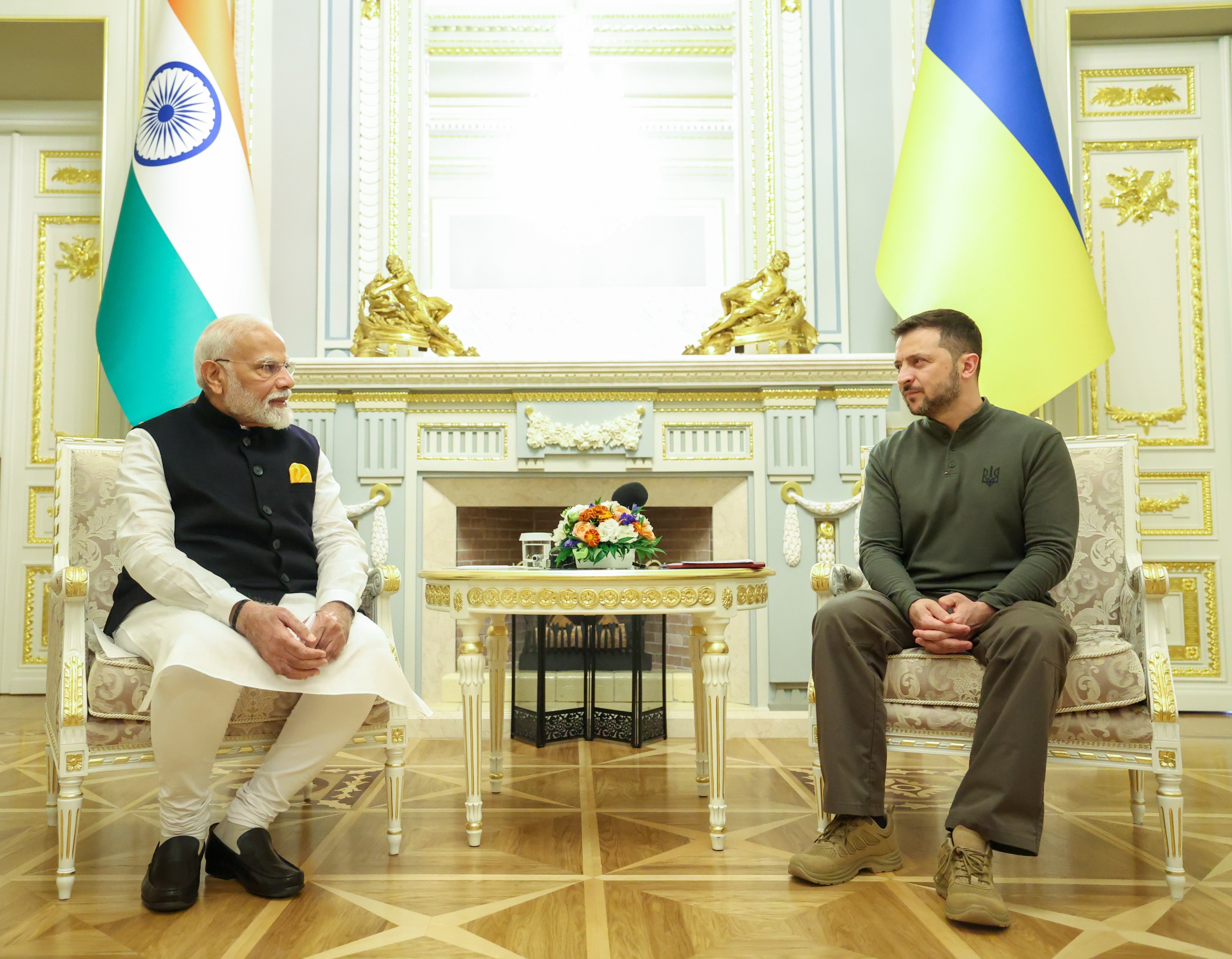 new delhi, Bilateral talks ,Modi-Zelensky