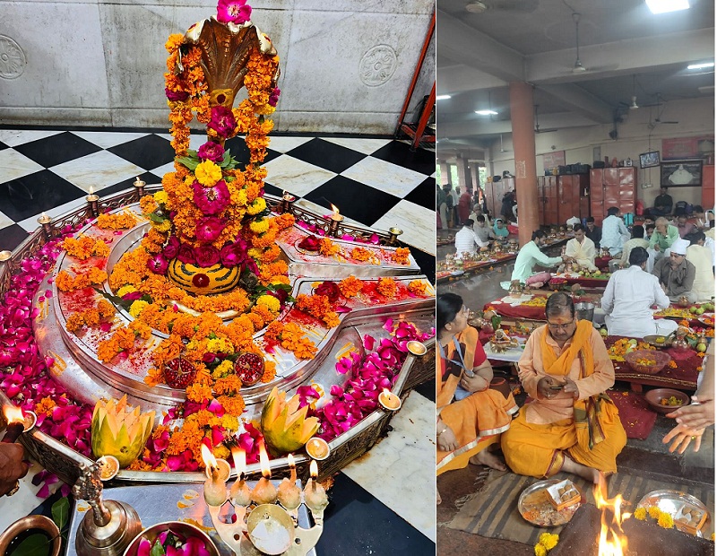 ujjain, Mangalnath temple,received income  