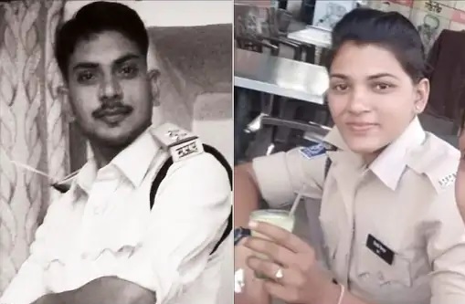 bhopal, Female constable, crushed SI with car