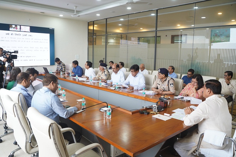 bhopal,  view of excessive rainfall  ,emergency meeting